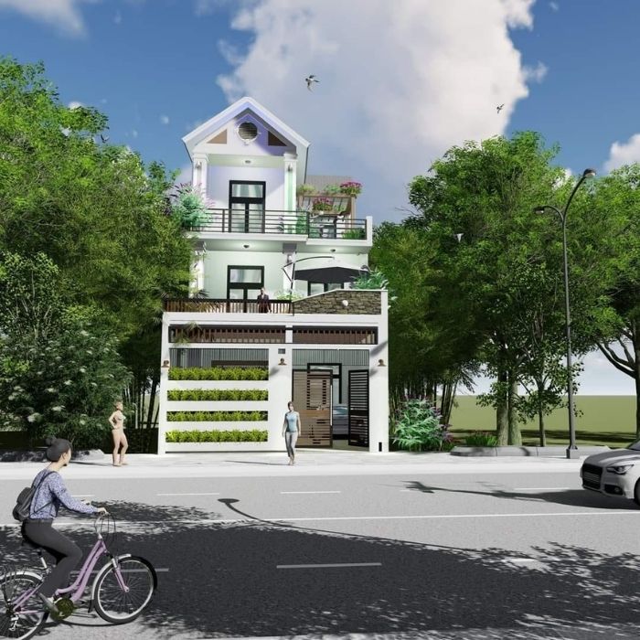 Nhà đẹp KIẾN TRUNG - Thi công nhà TRỌN GÓI2